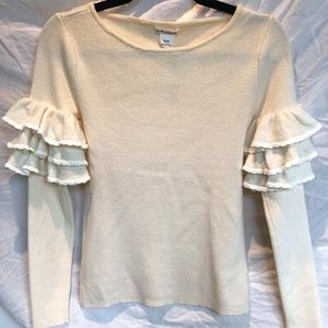 Club Monaco Cream Feleesha Sweater
